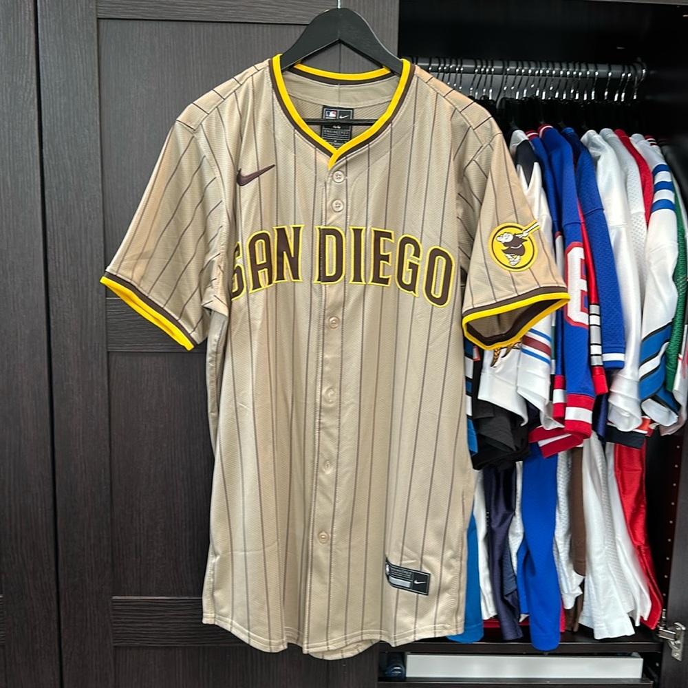 Fernando Tatis Jr. San Diego Padres Nike Alternate Elite Player Jersey - Sand